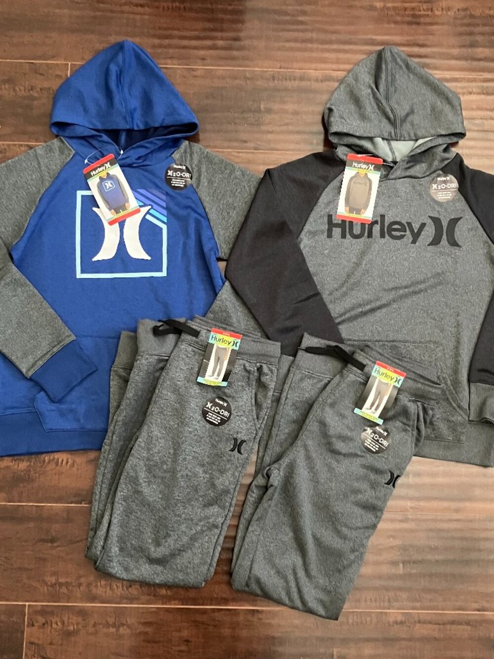 NWT Hurley Youth French Terry Solar Hoodies and Joggers - M (10/12)
